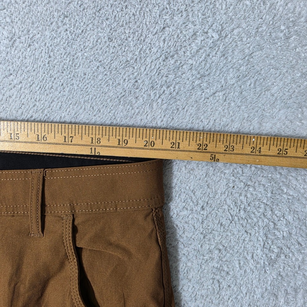 NEW Prana Stretch Zion Slim Pant II Mens 40/30 Sepia Brown Hiking Taper Stretch - Picture 9 of 12